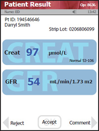  Statsensor (TM) Creatinine Monitoring System